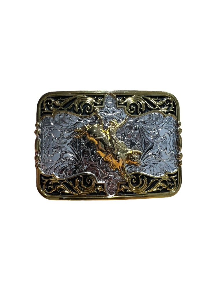 western cowboy Style Rodeo buckle Hebilla Vaquera Con Jinete Rodeo