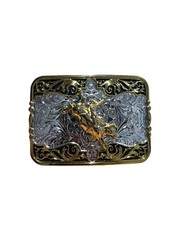 western cowboy Style Rodeo buckle Hebilla Vaquera Con Jinete Rodeo
