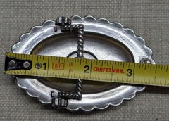 vintage style NATIVE AMERICAN belt buckle SOUTHWESTERN indian navajo replica