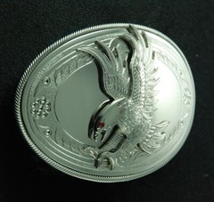 MADE BY ORDER MEN BELT BUCKLE HANDMADE STAINLESS STEEL EAGLE