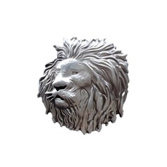 Vintage Lion Head Animal Wildlife Western Belt Buckle Gurtelschnalle