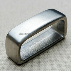 2 X Stainless Steel Silver Brass Loop Ring Leather Craft Belt Replacement 35mm