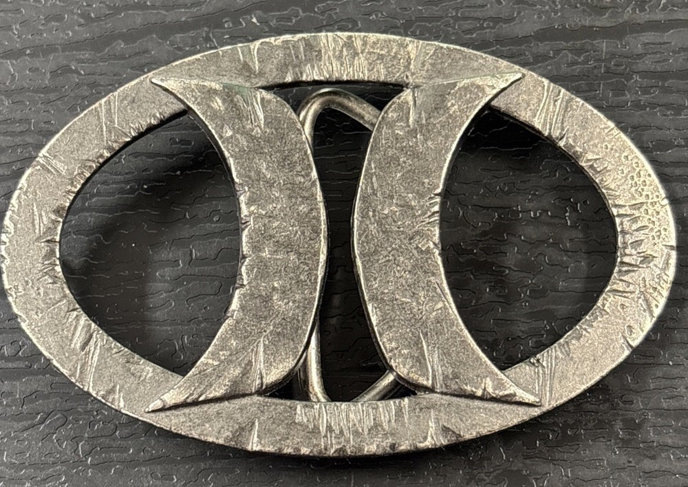 Hurley International Clothing Co. Cut Out Logo Limited Edition Metal Belt Buckle