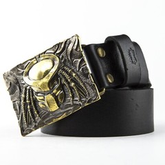 Belt buckle Predator, Extraterrestrial monster trophy Hunter, The Yautja monster