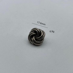 Twisted Design Sewing Button,Clothing Shank Button,Brass Sewing Button, lot