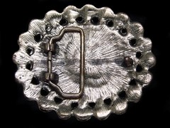 TG05165 VERY COOL **ORNAMENTAL** HIPPIE ART FASHION BRASSTONE BELT BUCKLE