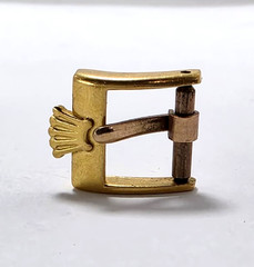 Original Rolex WOMEN&rsquo;S 10mm buckle with GOLD PLATING. 50s