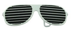 Sunglasses Specs Frame Belt Buckle Men Women Nerd Style Fashion Costume LGBT New