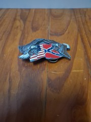 American eagle Belt Buckel 1990 Manufactured Exclusively For Tanside England