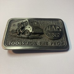Pewter Belt Buckle Mac Pro Tools Limited Ed 3rd in Series fits 1.75&Prime; Belts