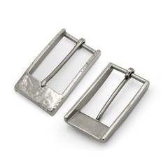 Vintage Steel Belt Buckle Retro Square Frame Hardware Clothing DIY Accessory