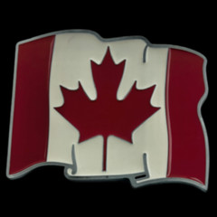 Canada Canadian Maple Leaf Flag Belt Buckle Buckles Boucle de Ceintures