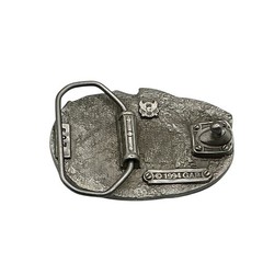 Vintage 1994 Great American Products Id Rather Be Fishing Belt Buckle Trout 523