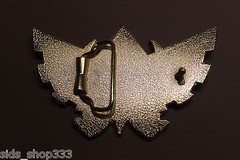 Nintendo THE LEGEND OF ZELDA Black and Gold Triforce Belt Buckle