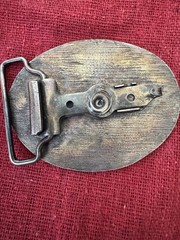 Vintage CMC Pumping Units Oilfield Belt Buckle Oil Pump Jack Colorado Machine