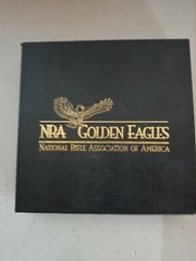 1994 NRA Golden Eagles Limited Rifle Western Belt Buckle