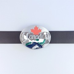 Canada Canadian Maple Leaf Wildlife Belt Buckle Boucle de Ceinture also US Stock