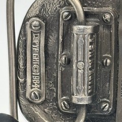 Vintage 1984 Southern Pacific AC-12 Cab Forward 4294 Railroad Belt Buckle H1284
