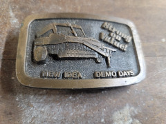 New Idea Demo Days Strong on Value! Farm Machinery Belt Buckle Spec Cast Inc.
