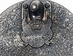 Fish America Belt Buckle – 2.5&Prime; x 2&Prime; – Limited Edition – Made in USA – Rare!