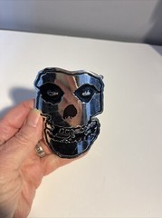 The Misfits Fiend Skull Metallic Belt Buckle Official Punk