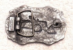 CLASSIC BELT BUCKLE DRESSER PAYLOADER EQUIPMENT SILVER TONE SPEC-CAST BB12