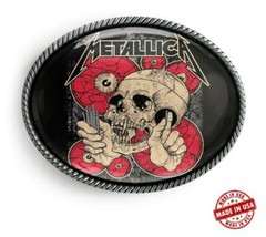 Metallica 80&rsquo;s Heavy Metal Band Handmade Artisan Belt Buckle