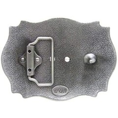 Zinc Alloy Letter Belt Buckle With 26 Letters Western Denim Pattern Belt Buckle