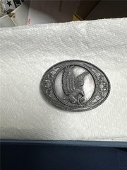 Vintage 1991 Siskiyou Landing Eagle Belt Buckle G-5