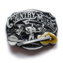 Country Music Belt Buckle Western Cowboy Native American (CMC-02)
