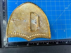 Running Galloping Horse Shield with Sparkling Rhinestones Reflective Belt Buckle