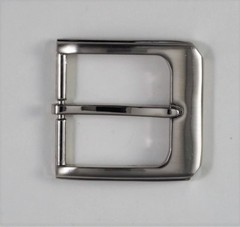 New 1 1/2&Prime; (38mm) buckle(#T7) high quality pin style brushed nickel color USA