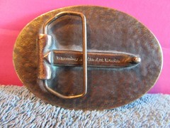 1978 Conservation Club Of Kenosha County 50 Years Belt Buckle Wisconsin