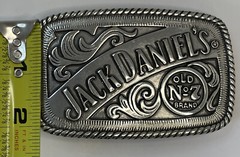 Metal Zinc Alloy Belt Buckle Western Cowboy Jack Daniels Brand Fashion Style