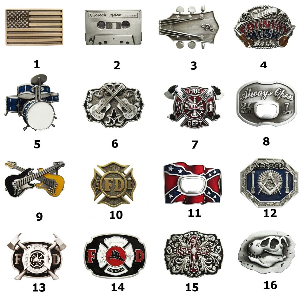 Vintage Style Western Wildlife Cowboy Cowgirl Belt Buckle also Stock in the US