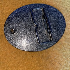 Sliver Color Eagle Belt Buckle