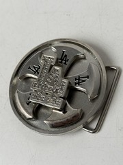Spinners Belt Buckle LA Los Angeles Dodgers Spinning Me&rsquo;n Co/MLBP 2005