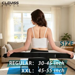 SI Joint Hip Belt for Men and Women,Sacroiliac Pelvic Support Regular, Black