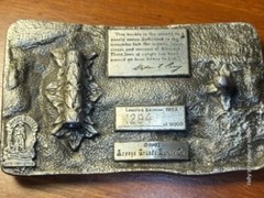 Arroyo Grande Buckle Co. American Fishermen VTG Limited Edition 1983 1294/5000