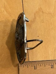 Vintage Great American Buckle Kodiak Smokeless Tobacco Bear Belt Buckle