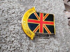 UK Flag Belt Buckle – United Kingdom British Union Jack