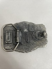 Bald Eagle Belt Buckle 1983 Great American Buckle Co. Solid Pewter Made in USA
