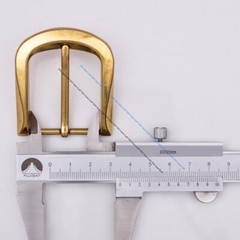 Metal Vintage Gold Mens Single Prong Jeans Pin Handmade DIY Leather Belt Buckle