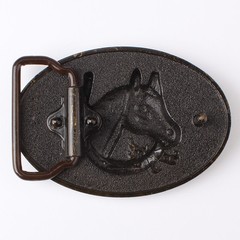 Horse Men&rsquo;s Belt Buckle Western Cowboy Native American (HRS-03)