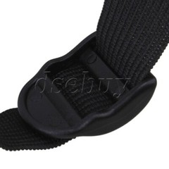 20pcs Plastic Slider Buckles Backpack Straps Webbing 20mm Black