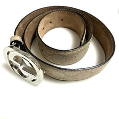 GUCCI Pre-Owned Belt Beige