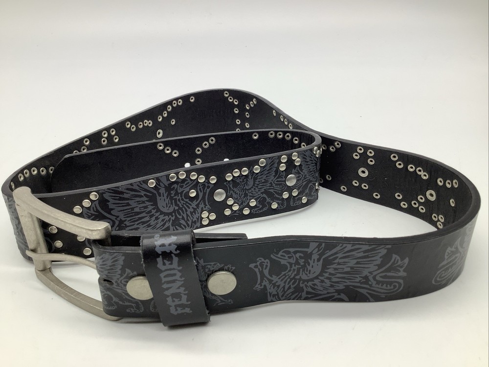 Fender Studded Belt -Officially Lic by Fender-Size 32 New Belt & Buckle