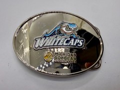 West Michigan Whitecaps Baseball Team Soybean Committee Belt Buckle