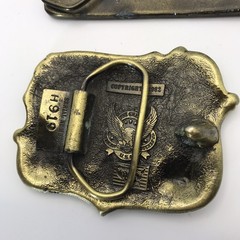 Lot of 2 Vintage Country Music Belt Buckle Westerncore Americana Rockabilly