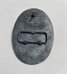mens western oval belt buckle vintage